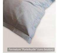 Linnea Taie d'oreiller uni 60x40 cm 100% Coton Alto Alu