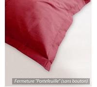 Taie d'oreiller uni 60x40 cm 100% coton ALTO Garance