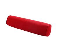 Taie d'oreiller de Corps de Couleur Unie en Coton et Lin 40-120 cm de Long taie d'oreiller de traversin Rond lit canapé Cou Dos Taille Soutien Housse de coussin-06,20x80cm