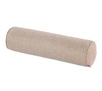 Taie d'oreiller de Corps de Couleur Unie en Coton et Lin 40-120 cm de Long taie d'oreiller de traversin Rond lit canapé Cou Dos Taille Soutien Housse de coussin-01,20x80cm