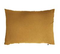 Taie d'oreiller Double Gaze de Coton 50 x 70 cm Safran (Yellow) Jaune