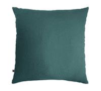 Taie d'oreiller Double Gaze de Coton Bleu Canard 60x60 cm