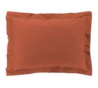 Douceur d'Intérieur – Taie d'oreiller Percaline – Percale de coton 50 x 70 cm – Terracotta