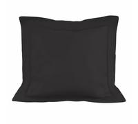 Soleil d'ocre, Taie d'oreiller en Coton 63x63 cm Percale Anthracite