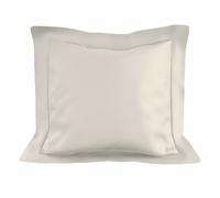 Soleil d'ocre, Taie d'oreiller en Coton 63x63 cm Percale écru