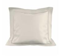 Soleil d'ocre, Taie d'oreiller en Coton 63x63 cm Percale écru