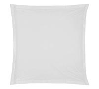 Taie d'oreiller en Coton Blanc 63 x 63 cm - Atmosphera