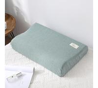 Taie d'oreiller en Coton Confortable pour Chambre à Coucher, en Mousse à mémoire de Forme, en Latex, pour Femmes et Enfants, 50 x 30 cm/60 x 40 cm, b, 30 x 50 cm