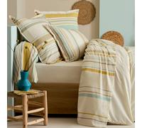 Taie D'oreiller En Coton Rayures Bayadère