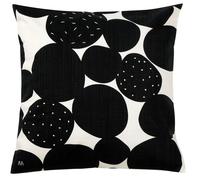 Taie d'oreiller en dentelle IKEA SANDSENAP, noir et blanc, 50x50 cm, 20x20" f...