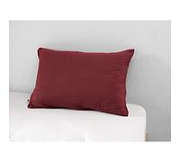 Taie d'oreiller en Double Gaze de Coton - 50 x 70 cm - Bordeaux