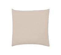 Taie d'oreiller en Double Gaze de Coton lavée, Tendresse, Beige Naturelle, 65x65 cm, Essix