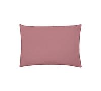 Taie d'oreiller en Double Gaze de Coton lavée, Tendresse, Rose Canyon, 50x75 cm, Essix
