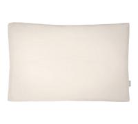 Taie d'oreiller en gaze de coton jeanne beige 63X63