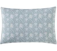 Taie D'oreiller En Percale De Coton, 50 X 75 Cm, Palma, , Bleu
