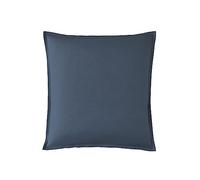 Taie d'oreiller en Percale de Coton, Première, Bleu Nuit, 65x65 cm, Essix