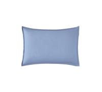 Taie d'oreiller en Percale de Coton, Première, Bleu Olympe, 50x70 cm, Essix