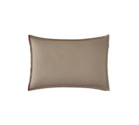 Taie d'oreiller en Percale de Coton, Première, Taupe, 50x70 cm, Essix