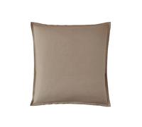 Taie d'oreiller en Percale de Coton, Première, Taupe, 65x65 cm, Essix