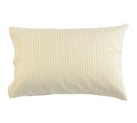 Taie d'oreiller Percale de Coton Bio rayé