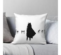 Taie d'oreiller en polyester et lin avec fermeture éclair imprimée « Not Forgotten Sci-Fi » - 45,7 cm