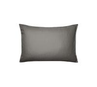 Taie d'oreiller en Satin de Coton, Grand Hôtel, Zinc, 50x75 cm, Essix