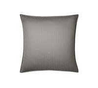 Taie d'oreiller en satin de coton, Grand Hôtel, Zinc Gris 65 x 65 cm