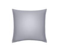 Taie d'oreiller en satin de coton, Palazzo, Argent, Essix Gris 65 x 65 cm
