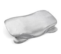 Taie d'oreiller en Satin épais pour Oreiller Cervical Zelimun - Taie d'oreiller Lisse et Douce - avec Fermeture éclair - Gris