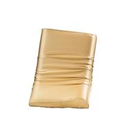 Taie D'oreiller en Soie Taie d'oreiller en satin de soie for oreiller en mousse à mémoire de forme et en latex, housse de coussin solide, protection de la peau et des cheveux, étui décoratif 30x50cm/4