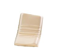 Taie D'oreiller en Soie Taie d'oreiller en satin de soie for oreiller en mousse à mémoire de forme et en latex, housse de coussin solide, protection de la peau et des cheveux, étui décoratif 30x50cm/4