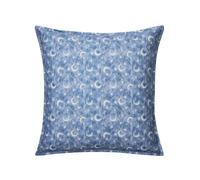 Taie D'oreiller Enfant Imprimée En Percale De Coton, Petit Reveur Bleu 65X65