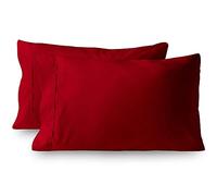 Taie d'oreiller enveloppe unie couleur pure coton épais literie oreillers taie d'oreiller ultra doux sommeil taie d'oreiller-ZT007-1-1pc,Queen, 51 x 76 cm