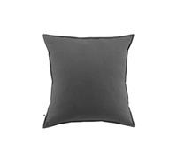 Taie d'oreiller flanelle anthracite 63x63 cm