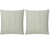 Taie d'oreiller, Gabriel, 63 x 63 cm, Origin, Vert (Lot de 2)