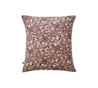 Terre de Nuit - Taie d'oreiller Gaze de Coton imprimé Floral Marron 60x60 - - Marron - Floral