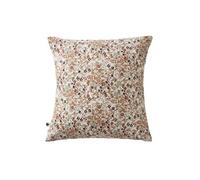 Taie d'oreiller gaze de coton imprimé floral rose 60x60