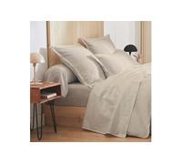 Taie d'oreiller Grand Hôtel sable 65x65 Tradilinge