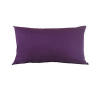 Taie D'Oreiller Housse De Coussin Decoratif Coussin Canapé Coton Coussin Taie D'Oreiller Plaine Plaine Longue Oreiller Grand Taille Canapé-Lit Oreiller Couvre-Oreiller Cadrage À Glissière Nordique-Vio