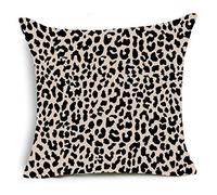 Taie D'Oreiller Housse De Coussin Decoratif Coussin Canapé Taie D'Oreiller Décorative Couvre À Motifs Pour Canapé À Domicile Avec Imprimé Animal Imprimé Léopard Tigre Coussinets De Serpent Zèbre-16A_4