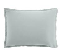 Taie d'oreiller - HOUSSE DE RÊVE - Satin de coton - Bleu - Rectangulaire - Uni