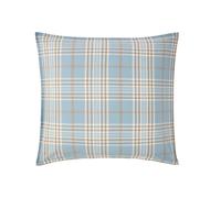 Taie d'oreiller imprimée en Flanelle de Coton, Tartan, 65 x 65 cm, ESSIX