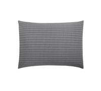 Taie d'oreiller imprimée en Lyocell, Anatole, 50 x 70 cm, Origin, Gris