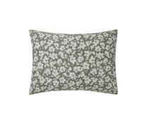 Taie d'oreiller imprimée en Lyocell, Emma, 50 x 70cm, Origin, Vert Kaki