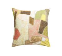 Taie d'oreiller imprimée en Percale de Coton, Clay Collage, 65 x 65 cm, Designers Guild