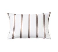 Taie d'oreiller imprimée en Percale de Coton, Esquisse, 50 x 75 cm, ESSIX, Marron Foncé