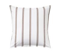 Taie d'oreiller imprimée en Percale de Coton, Esquisse, 65 x 65 cm, ESSIX, Marron Foncé