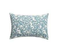 Taie d'oreiller imprimée en Percale de Coton, Kawana, 50 x 75 cm, Designers Guild, Bleu