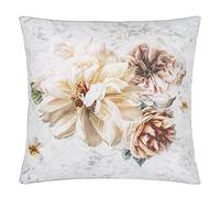 Taie d'oreiller imprimée en Percale de Coton, Pahari Tuberose, 65x65 cm, Designers Guild