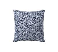 Taie d'oreiller imprimée en Percale de Coton, Reflets, 65 x 65 cm, Essix, Bleu